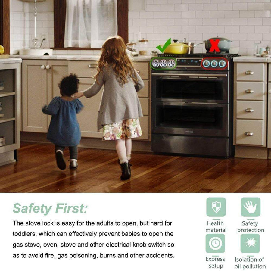 2Pcs Kids Safety Gas Switch Cover - Image 1