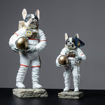 Modern Dog Astronaut Resin Figurine