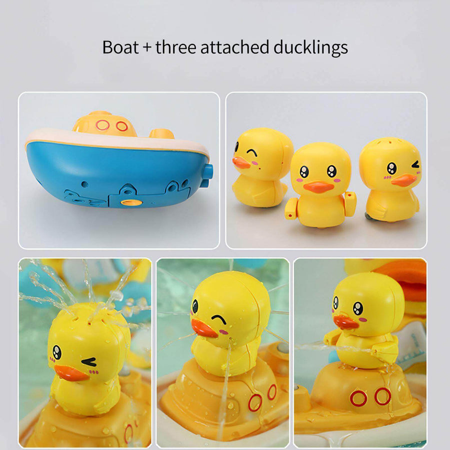 Electric Floating Bathtub Duck Toy Sprinkler - Image 3