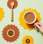 Multifunctional Sunflower Table Mat Coaster