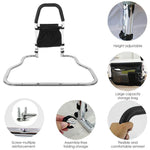 Height-Adjustable Elderly Bedside Anti-Fall Protection Tool - MaviGadget