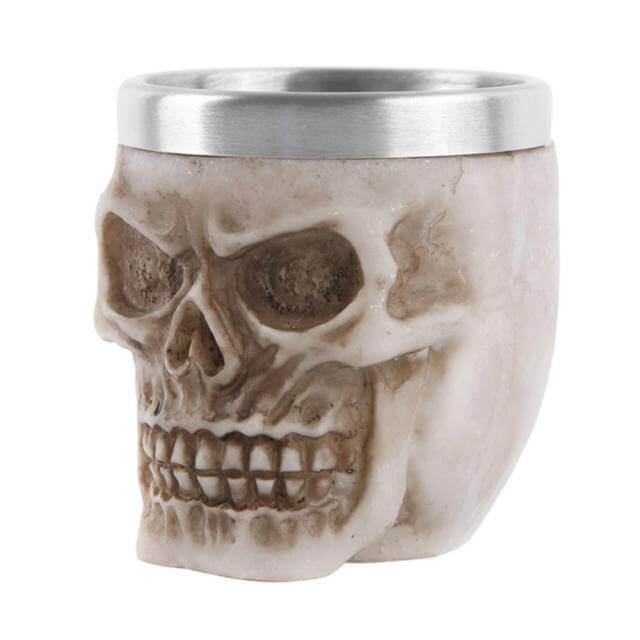 Ancient Skull Stainless Steel Mug - Image 3