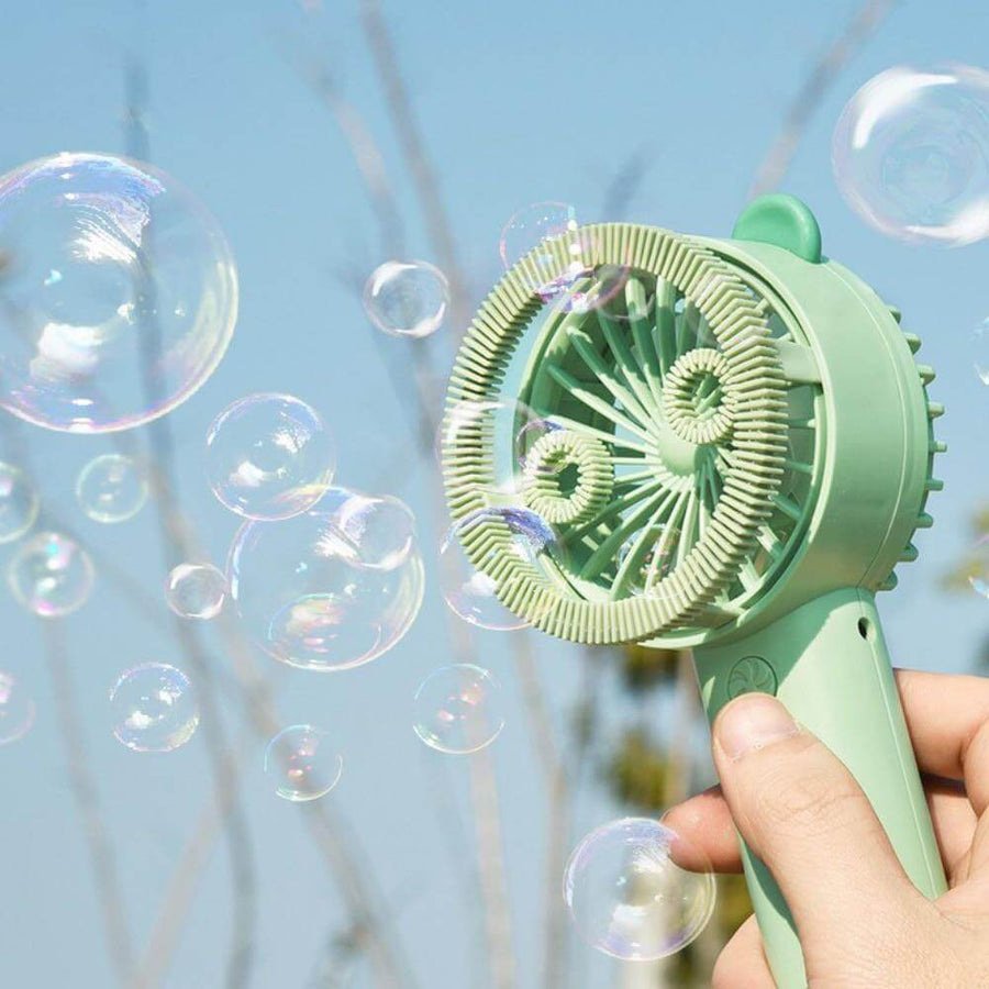 Magic Fan USB Automatic Bubble Blower Machine - Image 0