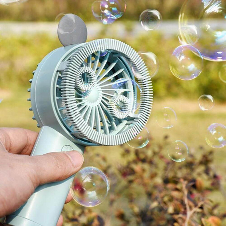Magic Fan USB Automatic Bubble Blower Machine - Image 1