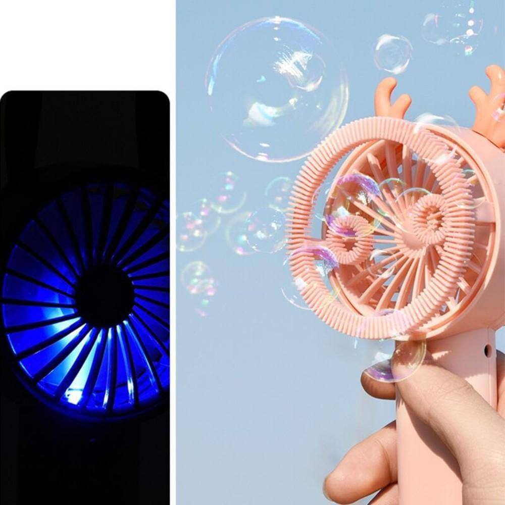 Magic Fan USB Automatic Bubble Blower Machine