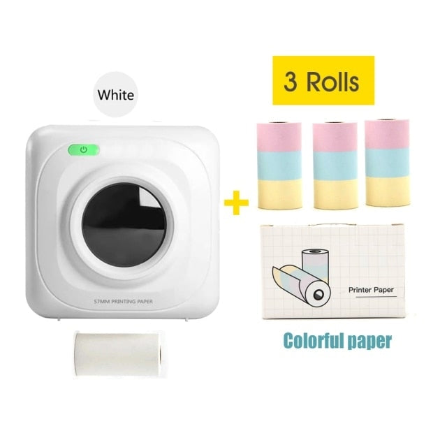 Mini Wireless Portable Smart Thermal Printer