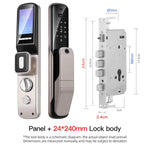 Intelligent Security Biometric Fingerprint Door Lock