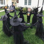 3Pcs Voice Control Halloween Witch Decoration Light Set - MaviGadget