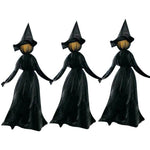 3Pcs Voice Control Halloween Witch Decoration Light Set - MaviGadget