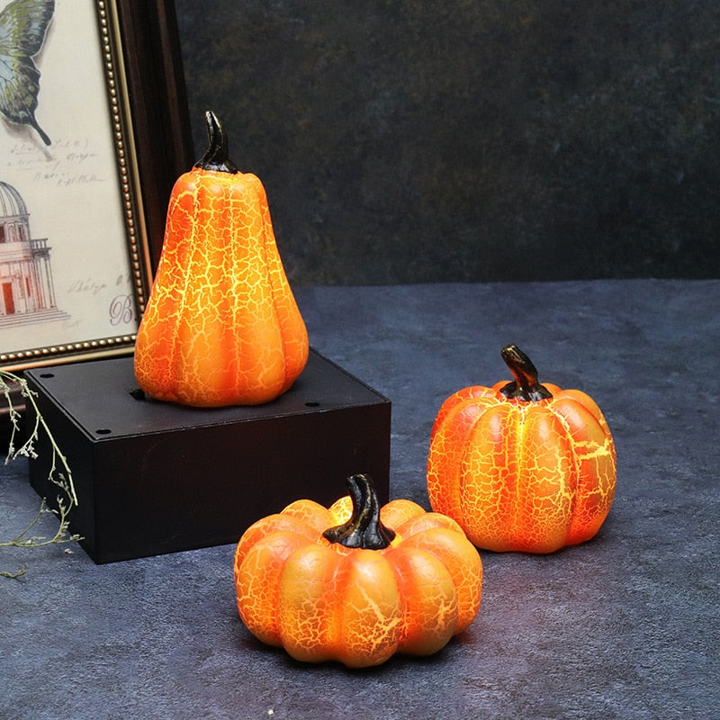 LED Scary Pumpkin Halloween Candle Light - Image 28