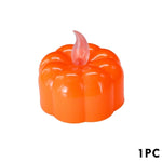 LED Scary Pumpkin Halloween Candle Light