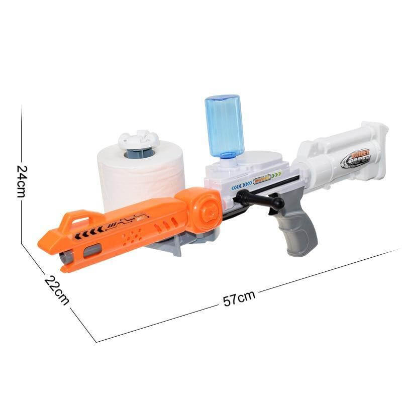 Wet Roll Paper Toy Shooting Gun - Image 9