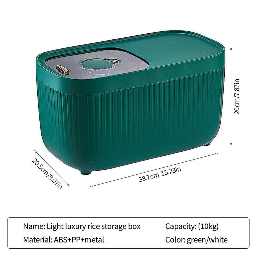 Kitchen Pastel Large Capacity Grain Storage Box - Image 2