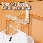 Foldable Over-The-Door Drying Hanging Rack - MaviGadget