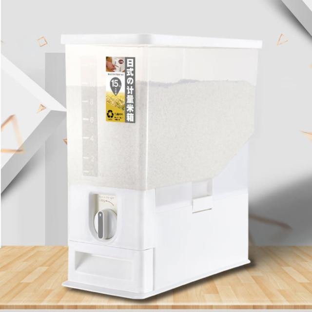 Moisture-proof Simple Grain Storage Dispenser - Image 6