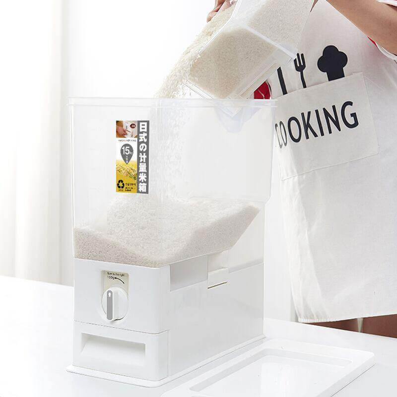 Moisture-proof Simple Grain Storage Dispenser - Image 3