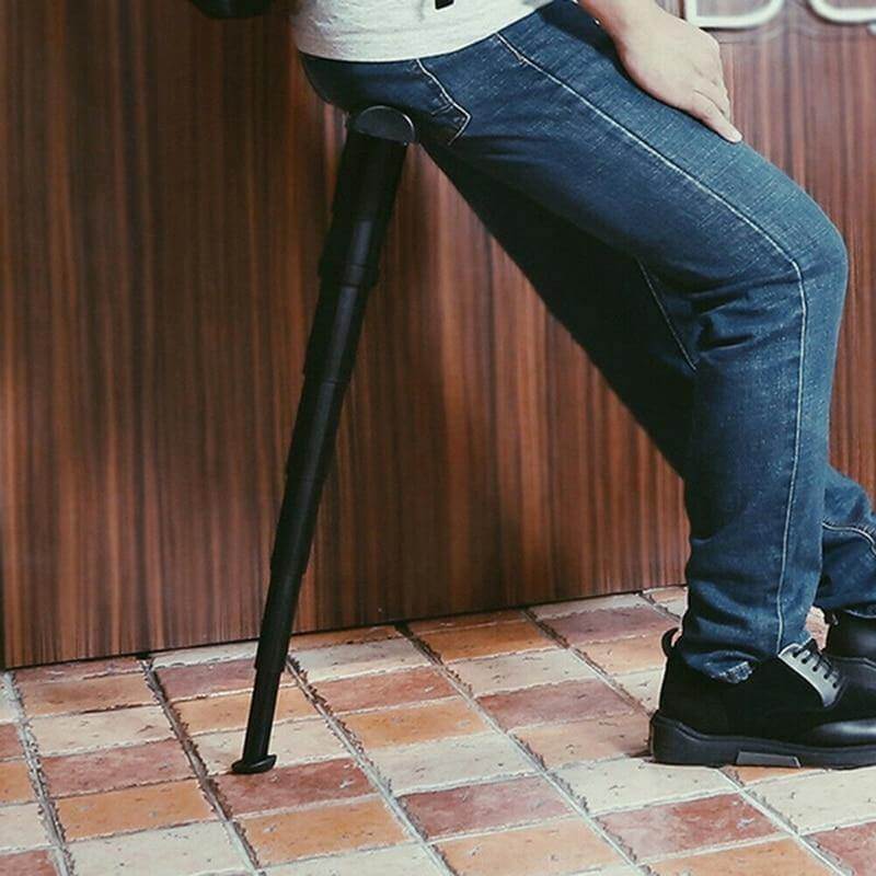 Portable Telescopic Foldable Travel Easy Sit Stool - Image 4