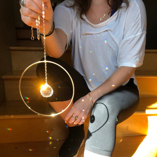 Suncatcher Rainbow Wind Chaser Crystal - Image 0