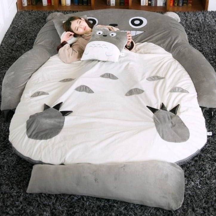 Cute Double Bed Cartoon Beanbag Sofa Bed - Image 0