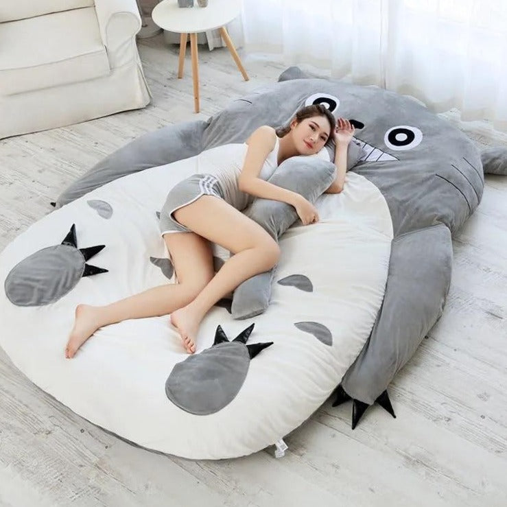 Cute Double Bed Cartoon Beanbag Sofa Bed