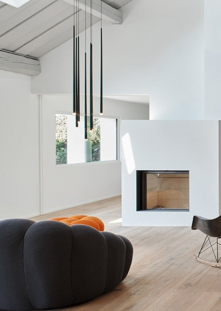 Nordic Long Downlight Elegant Led Chandelier - Image 9