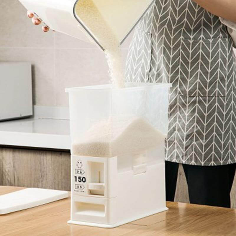 Automatic Measuring Moist-Proof Grain Storage Dispenser