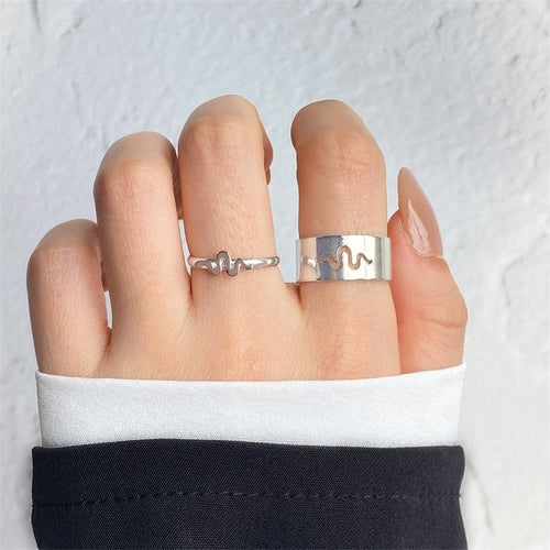 Creative Lovely Couples Matching Ring Set - Image 0