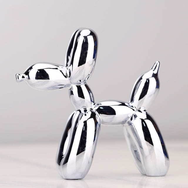 Nordic Resin Balloon Dog Figurines