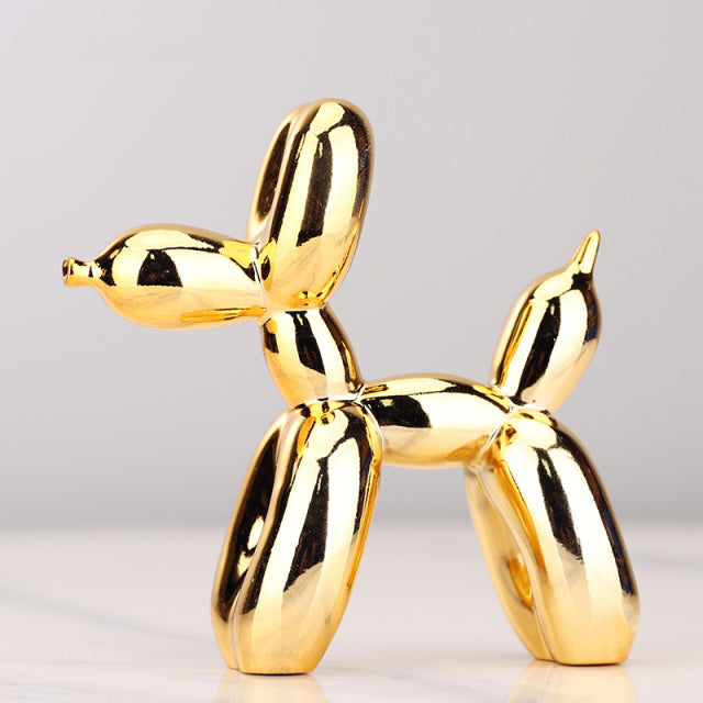 Nordic Resin Balloon Dog Figurines