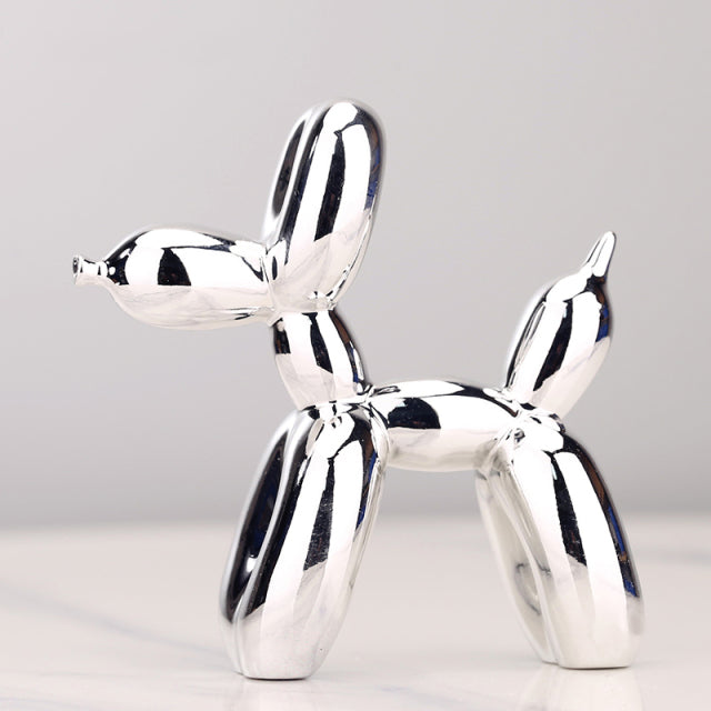 Nordic Resin Balloon Dog Figurines