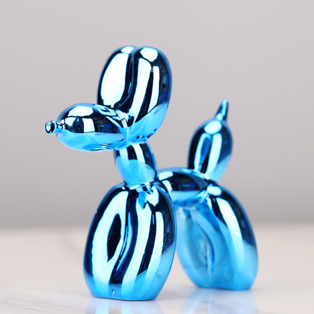 Nordic Resin Balloon Dog Figurines - Image 1