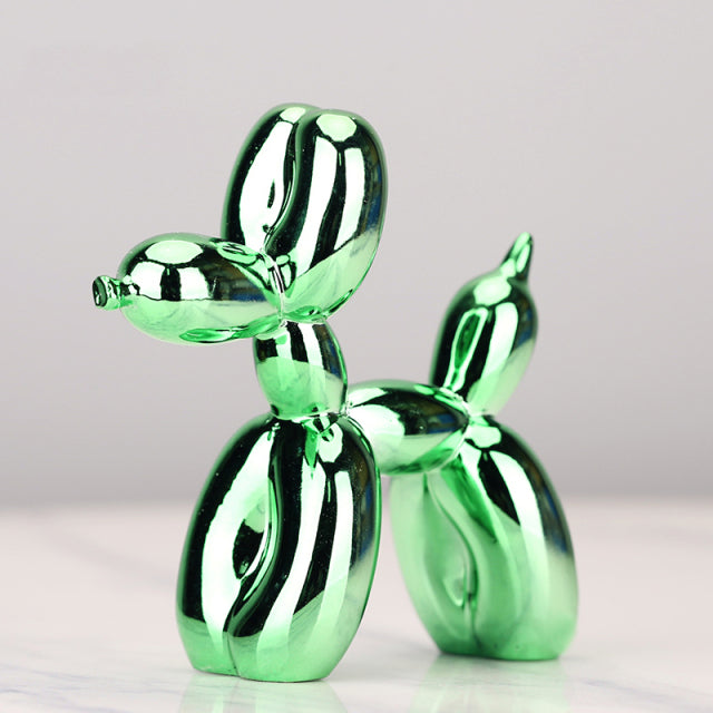 Nordic Resin Balloon Dog Figurines - Image 2