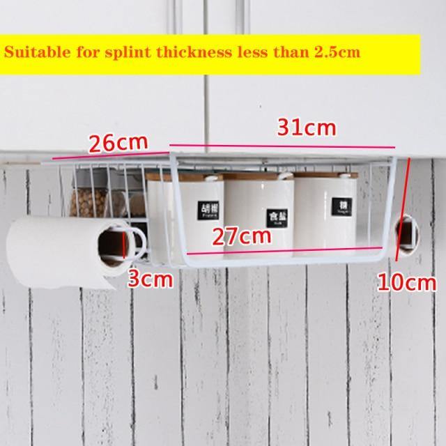 Easy Hang Kitchen Cabinet Storage Organizer Rack - Image 7