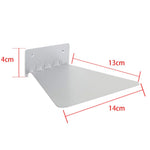 2pcs Hidden Wall Mounted Shelf Bracket