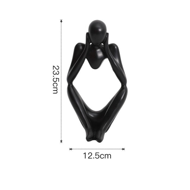 Nordic Abstract Unique Thinker Figurine Home Decor - Image 10