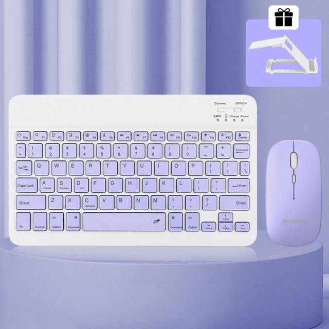 Bluetooth Mini Thin Keyboard Mouse Set - Image 12