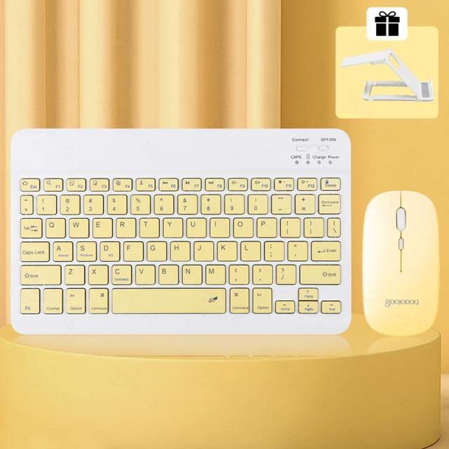 Bluetooth Mini Thin Keyboard Mouse Set