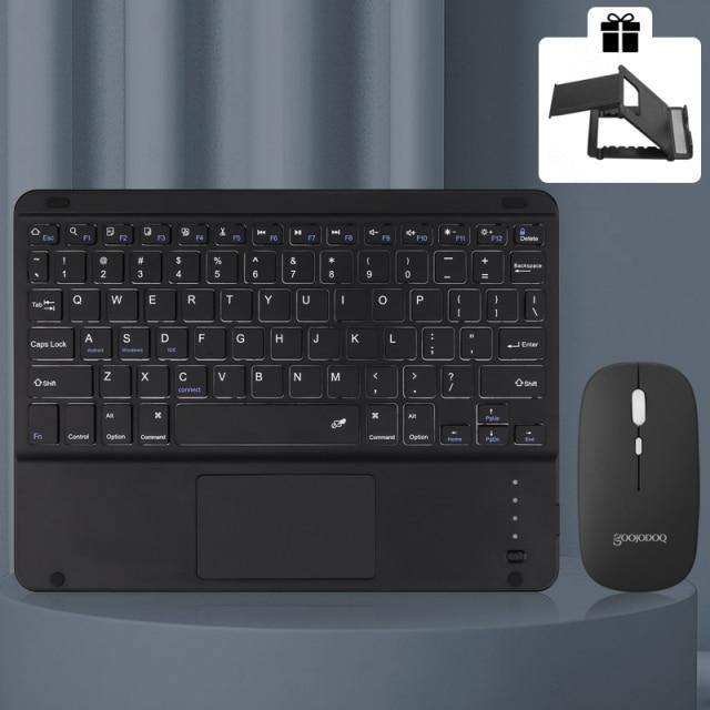 Bluetooth Mini Thin Keyboard Mouse Set