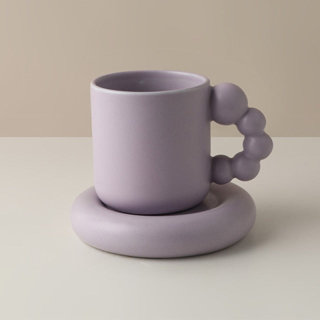 Nordic Ceramic Berry Handle Coffee Mug - Image 6