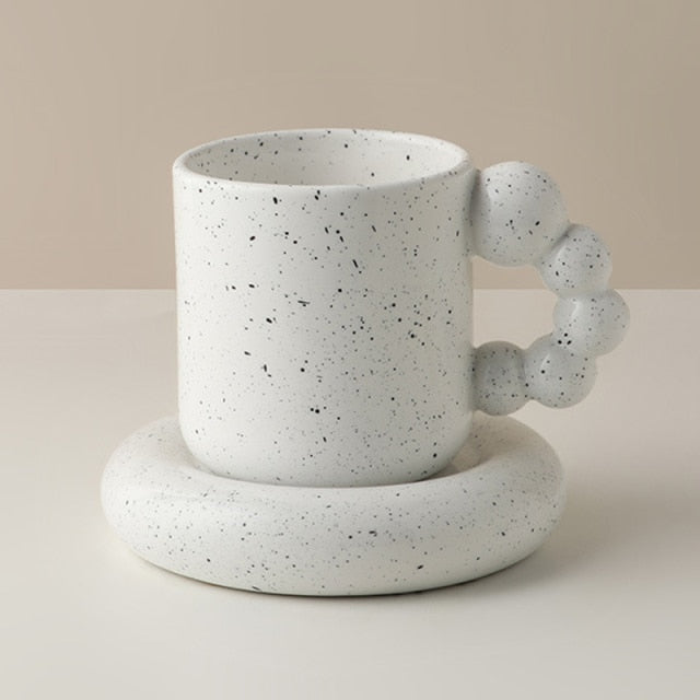 Nordic Ceramic Berry Handle Coffee Mug - Image 8