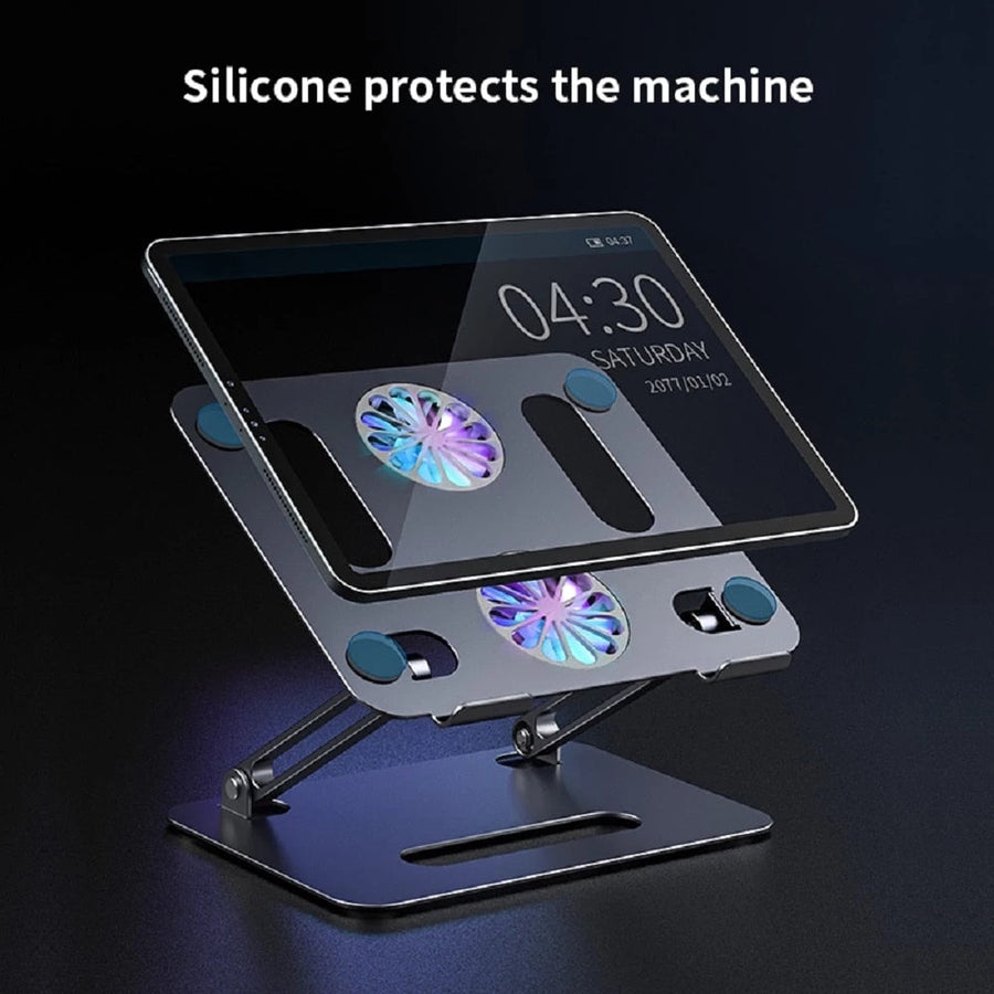 Foldable Cooling Fan Laptop Holder - Image 2
