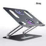 Foldable Cooling Fan Laptop Holder