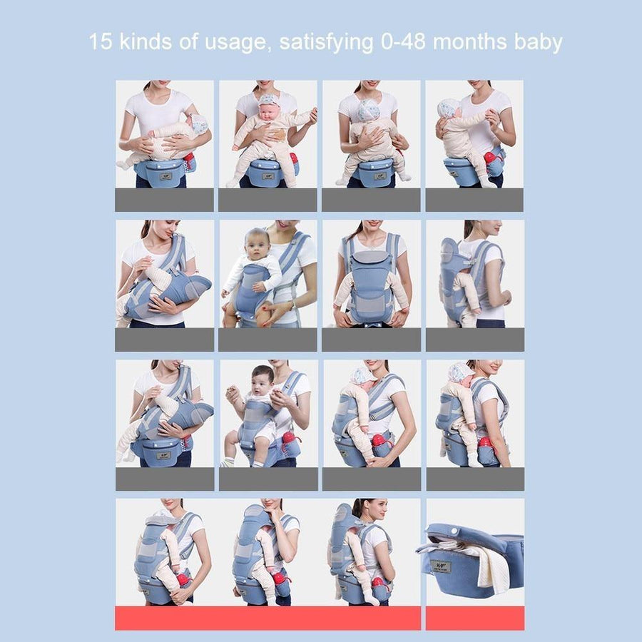 Travel Ergonomic Shoulder Backpack Baby Carrier - Image 3