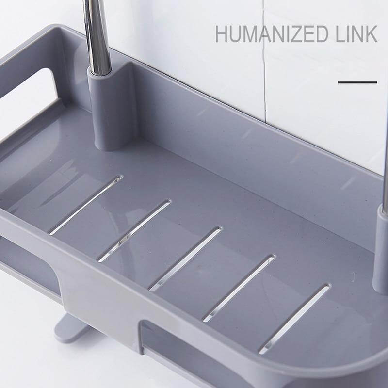 Multilayer Wall-mounted Bathroom Shelf Organizer Rack - Image 7