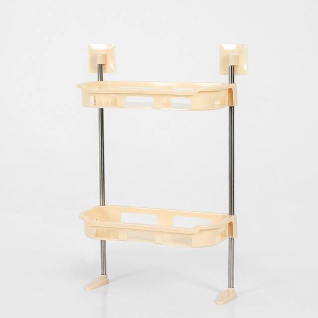 Multilayer Wall-mounted Bathroom Shelf Organizer Rack - Image 5