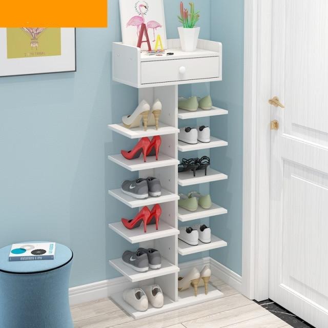 Multi-Layer Simple Space Saving Shoe Rack Shelf - Image 12