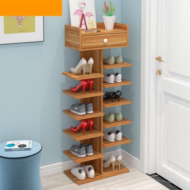 Multi-Layer Simple Space Saving Shoe Rack Shelf - Image 9