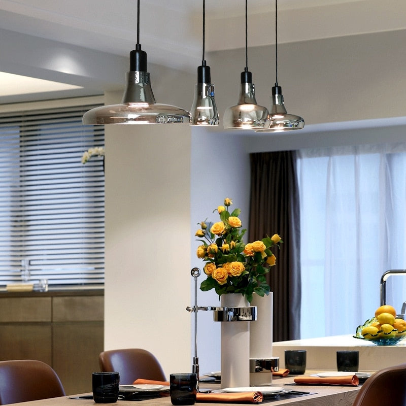 Nordic Chic Oval Pendant Lamp - Image 1