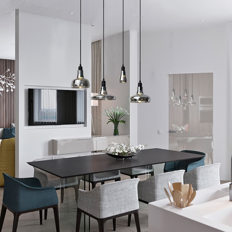 Nordic Chic Oval Pendant Lamp - Image 2