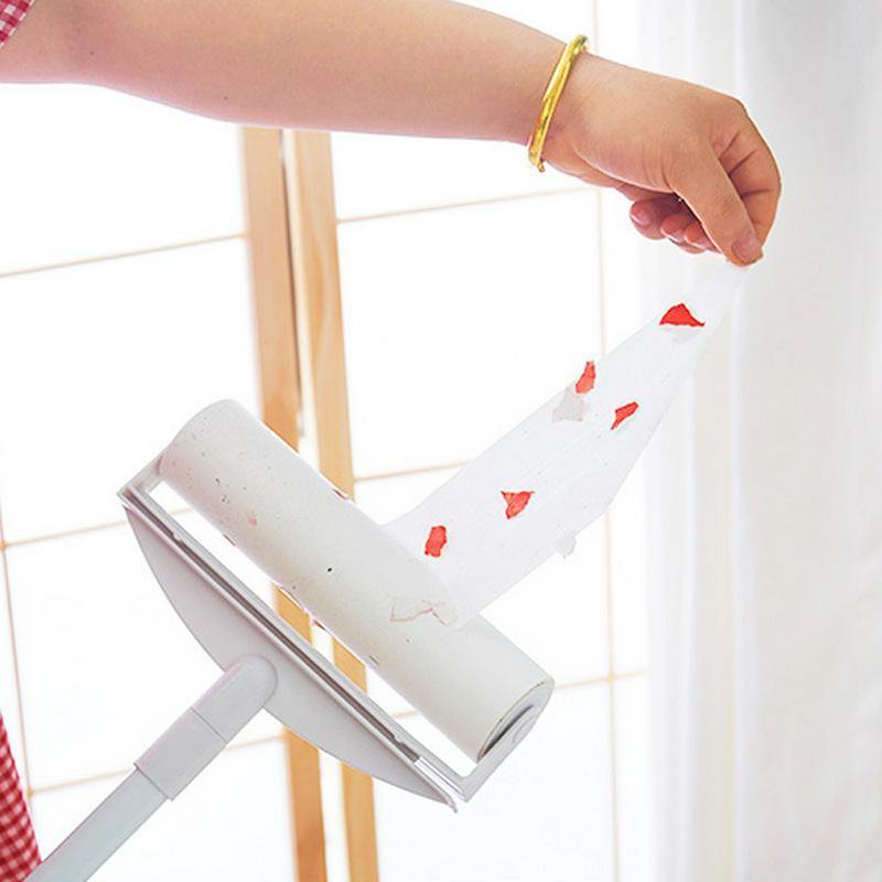 Portable Retractable Hair Remover Sticky Roller - Image 4